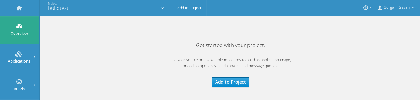 add to project button